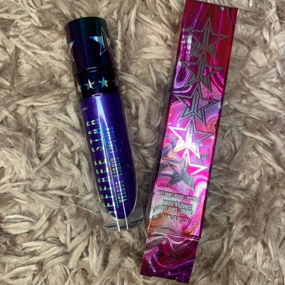 Jeffree Star Purple Metallic Lipstick Bold Vibrant Finish HEALING HOUR NIB - Picture 5 of 6